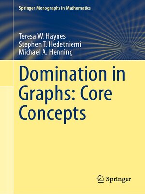 cover image of Domination in Graphs